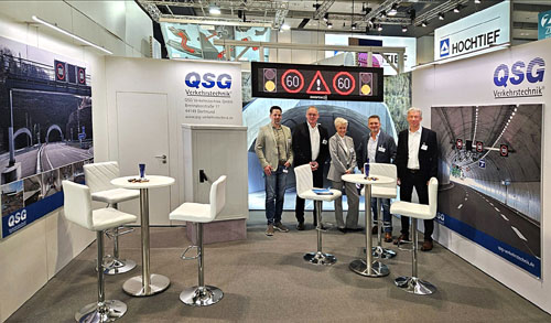 QSG-Messestand STUVA-Expo 2025 in Hamburg